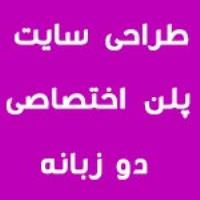 هزینه طراحی سایت شرکتی پلن اختصاصی دوزبانه